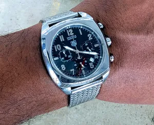 Tag Heuer Monaco Watch From Italy All as Metal
