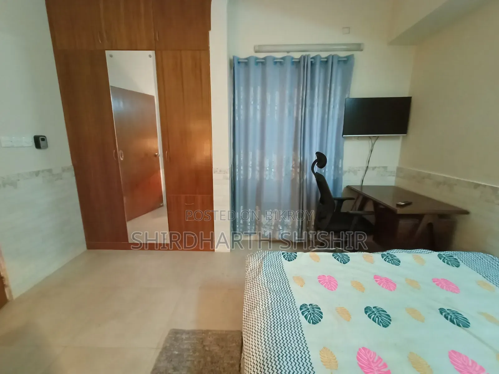 বারিধারায় ভাড়ার জন্য ফার্নিশড ১ বেডরুমের অ্যাপার্টমেন্ট