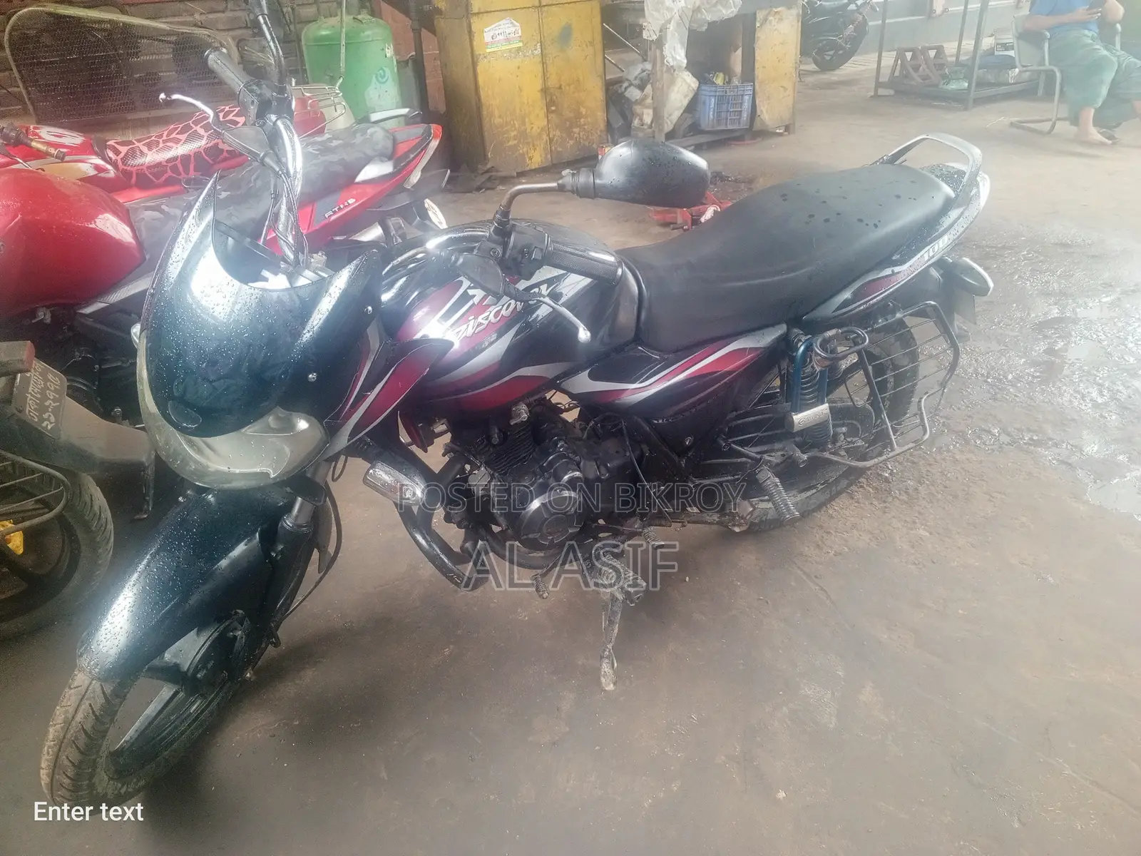 Bajaj Discover 100 2014 Black