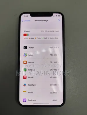 Apple iPhone X 64 GB White