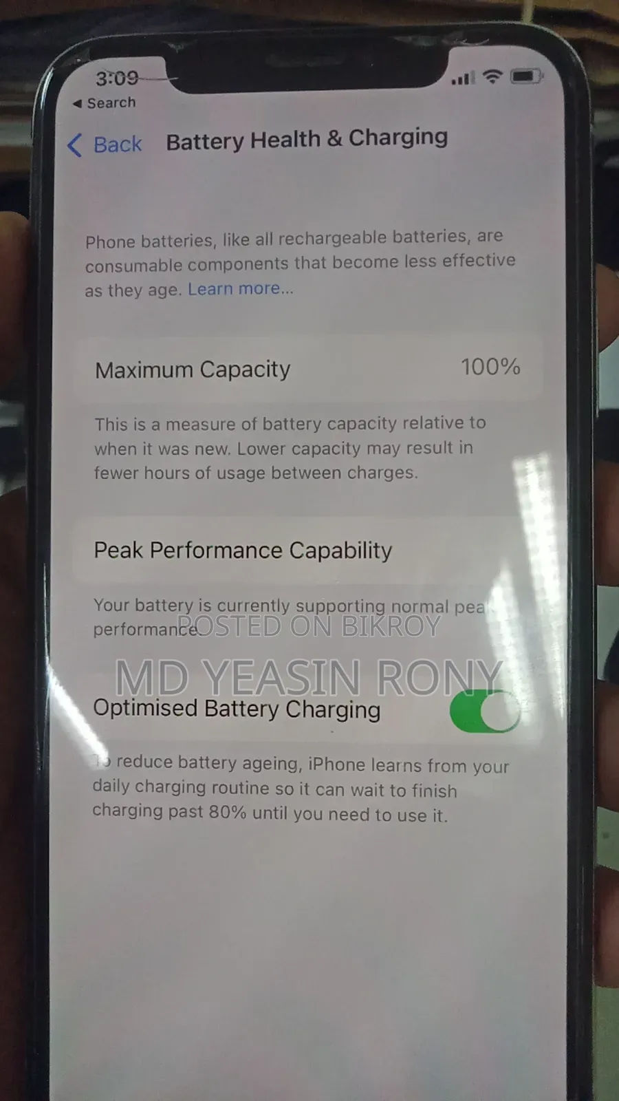 Apple iPhone X 64 GB White