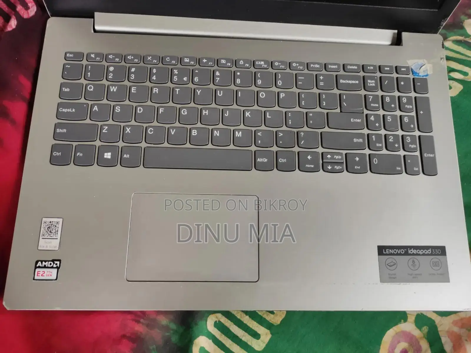 Laptop Lenovo IdeaPad 330 4GB AMD SSD 256GB