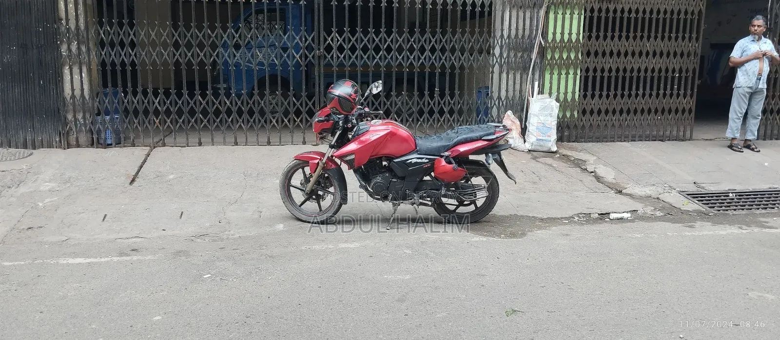 TVS Apache RTR 160 2v Refresh X-connect 2018 Red