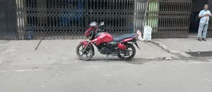 TVS Apache RTR 160 2v Refresh X-connect 2018 Red