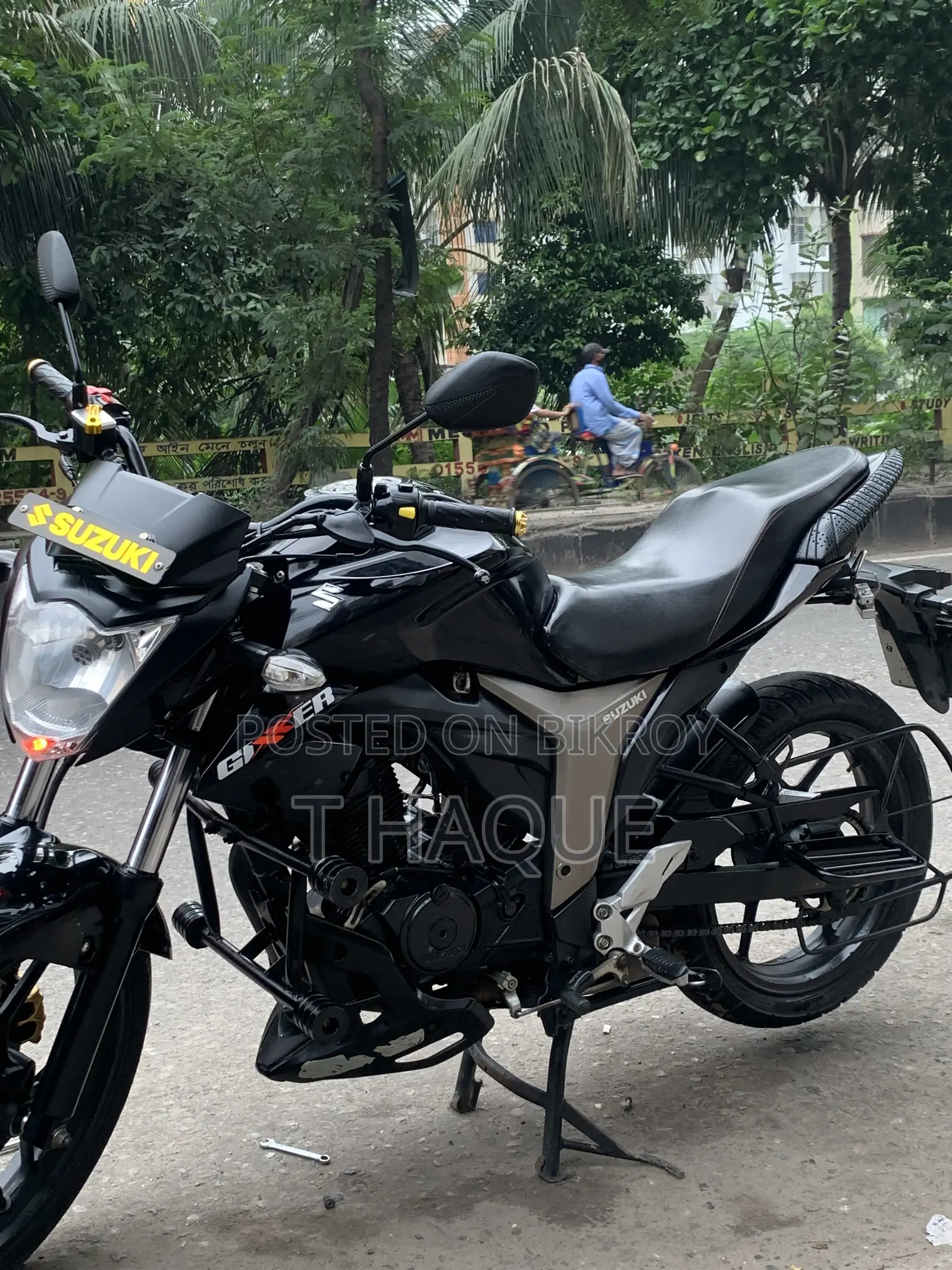 Suzuki Gixxer Monotone 2021 Black