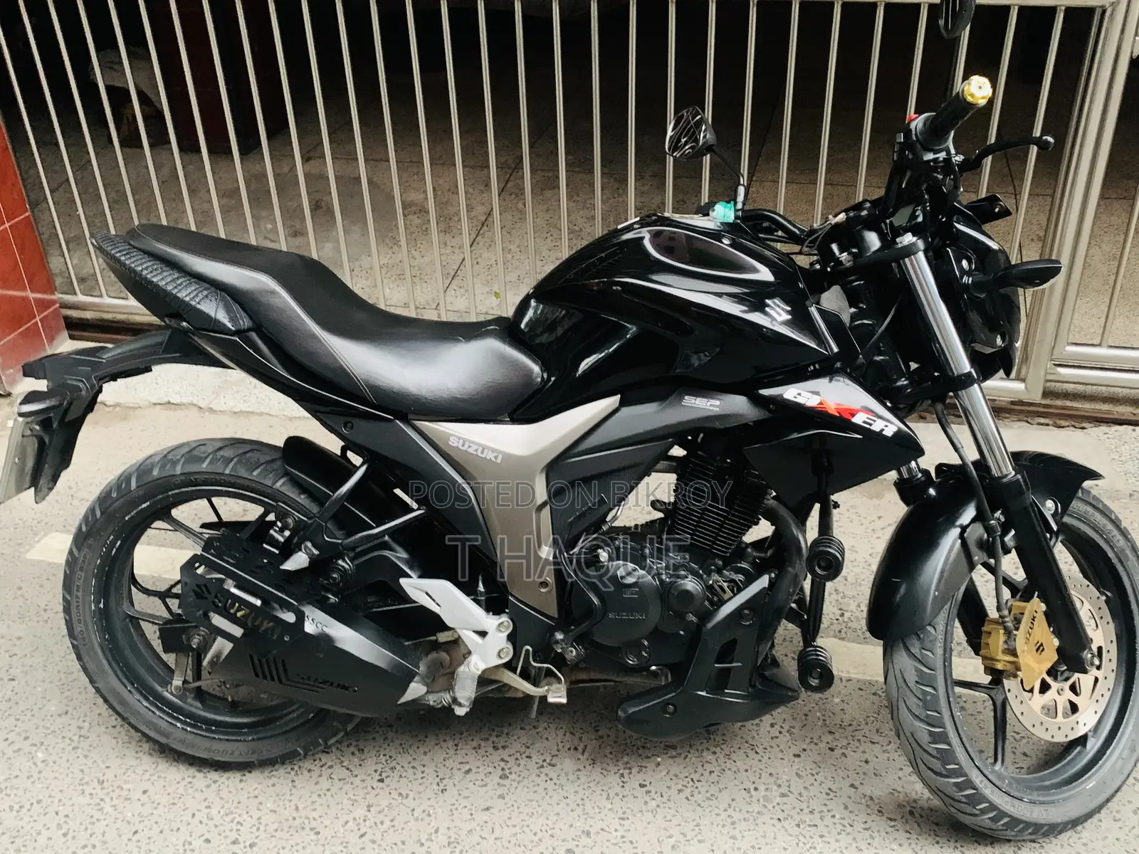 Suzuki Gixxer Monotone 2021 Black