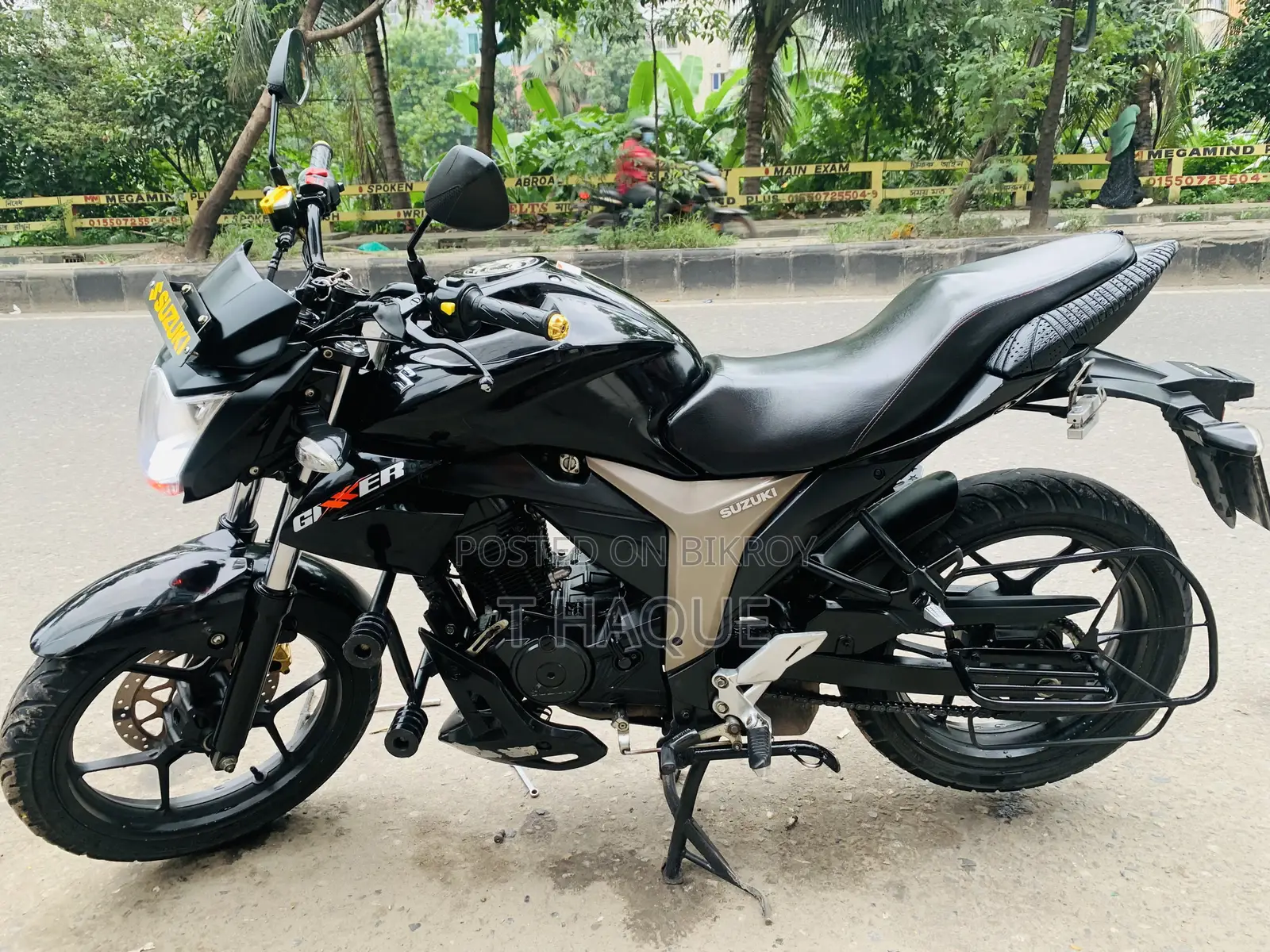 Suzuki Gixxer Monotone 2021 Black