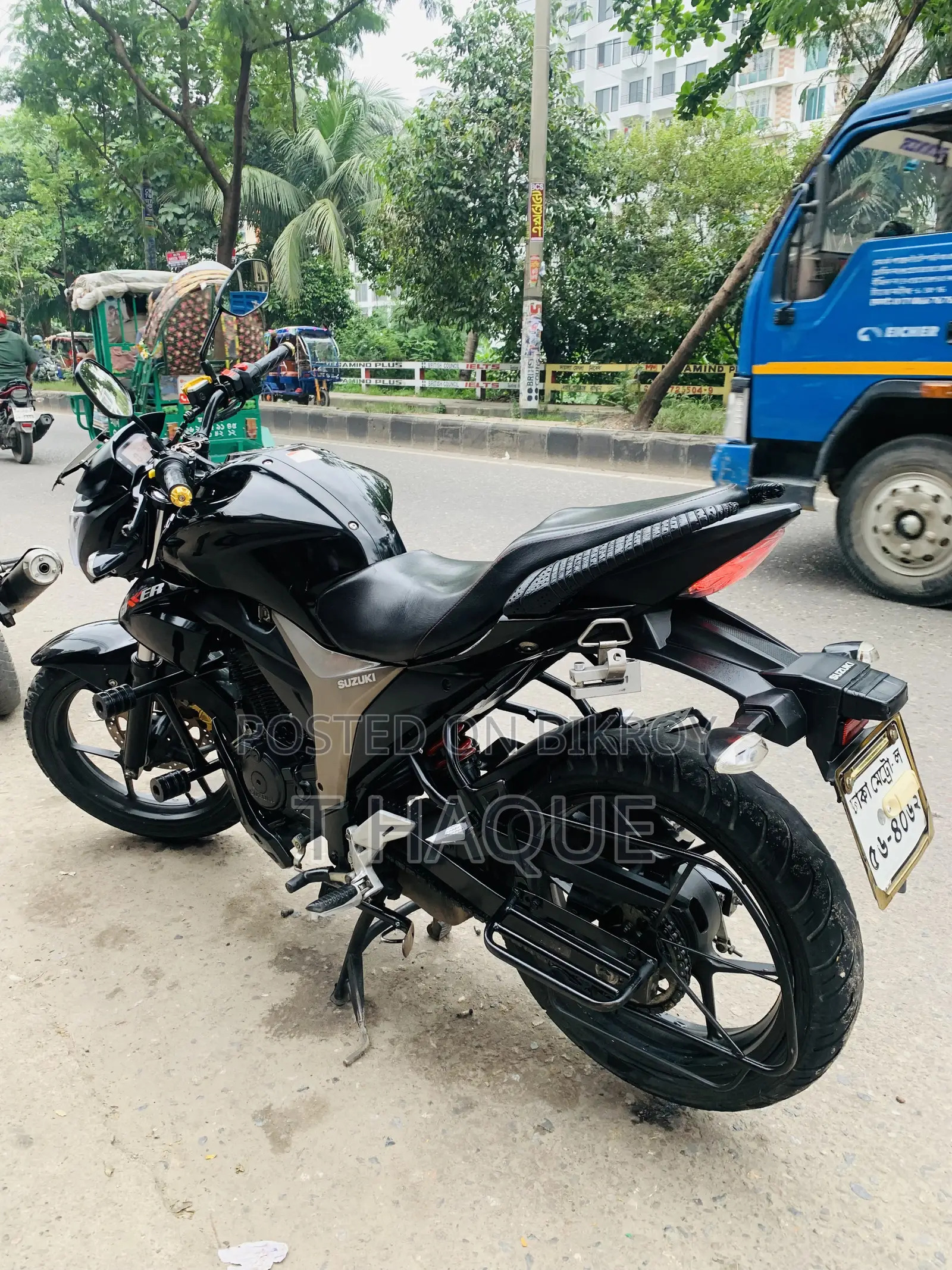 Suzuki Gixxer Monotone 2021 Black
