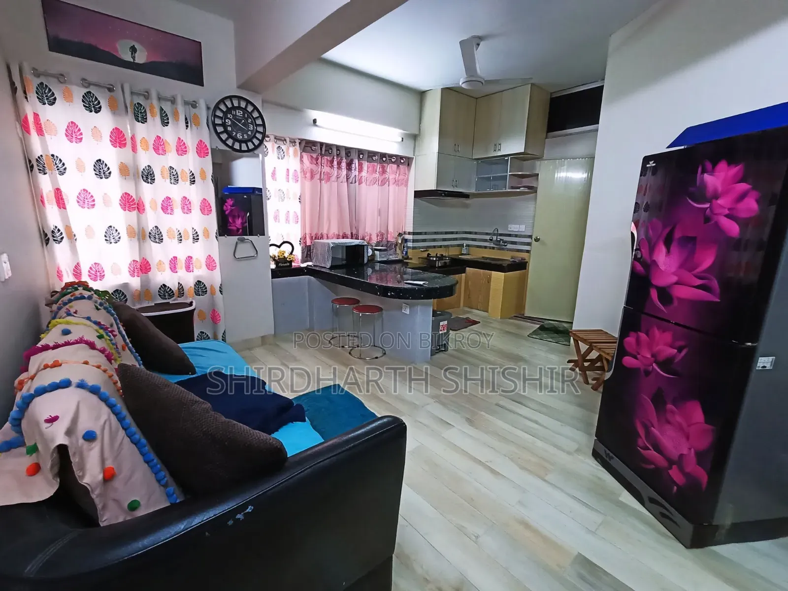 বারিধারায় ভাড়ার জন্য ফার্নিশড ১ বেডরুমের অ্যাপার্টমেন্ট
