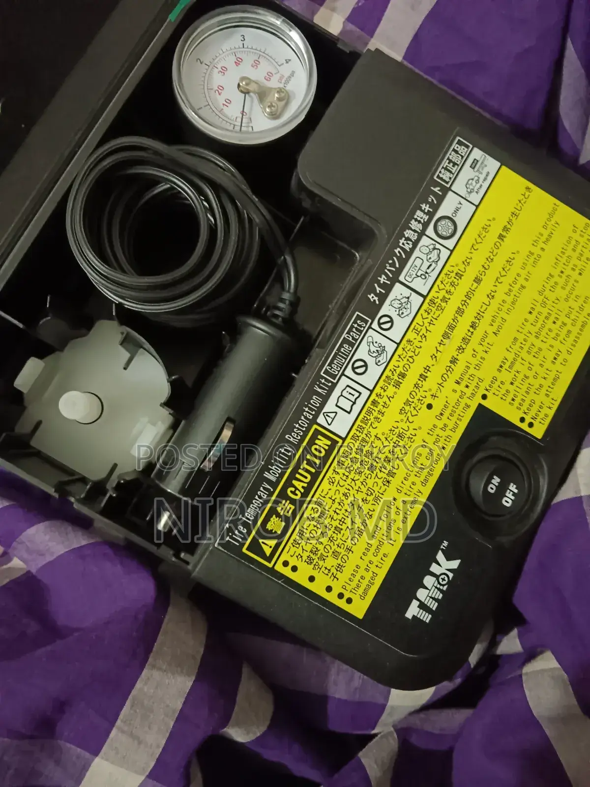 Car Portable Air Pump DC