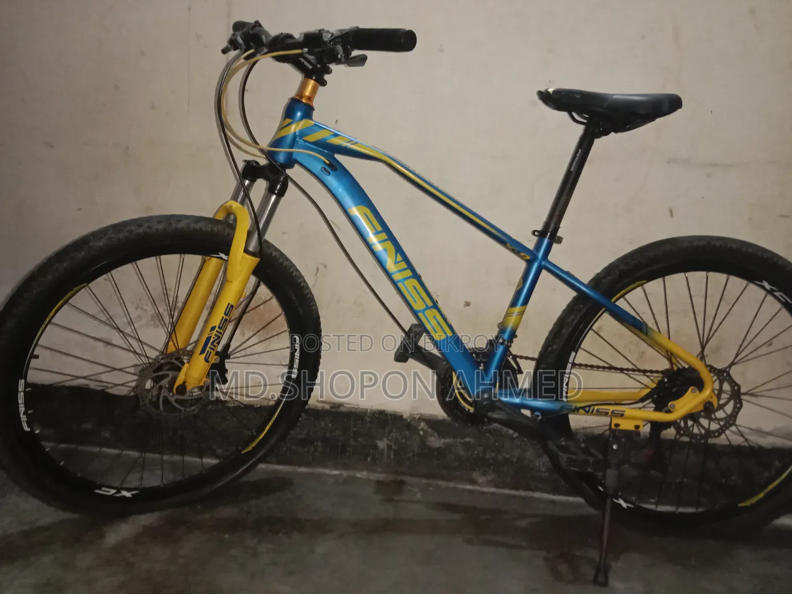 Finish bicycle for sale.