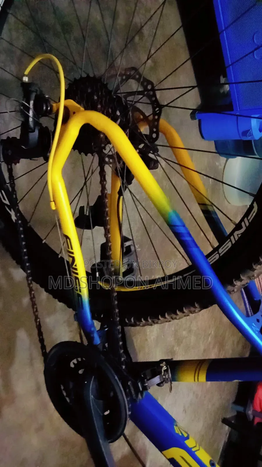Finish bicycle for sale.
