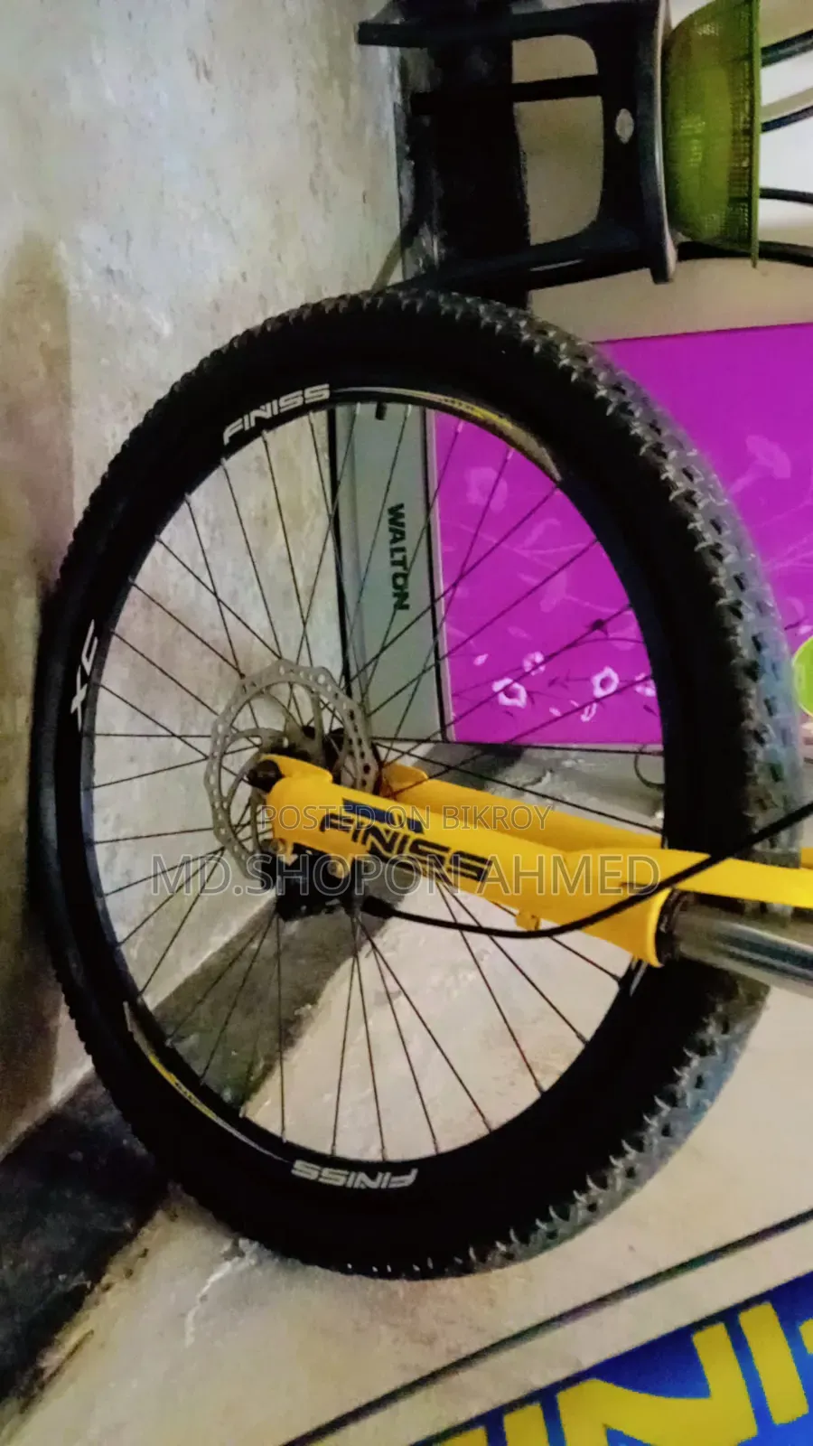 Finish bicycle for sale.