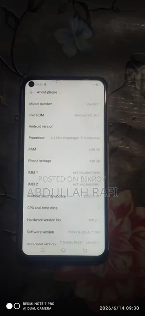 Vivo Z1 64 GB Blue