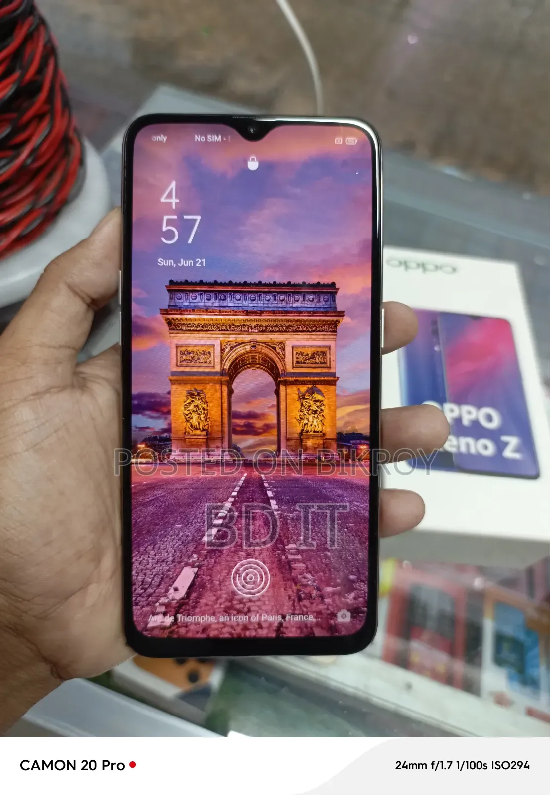 New Oppo Reno Z 256 GB White