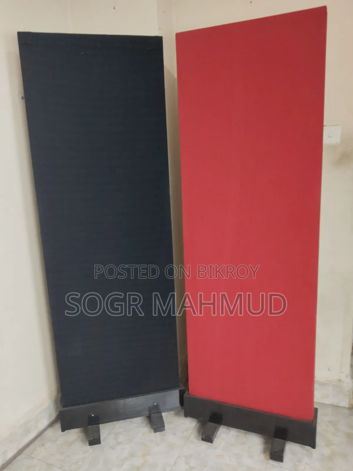 সনিকফিক্স পোর্টেবল সাউন্ড অ্যাকোস্টিক প্যানেল স্ট্যান্ড