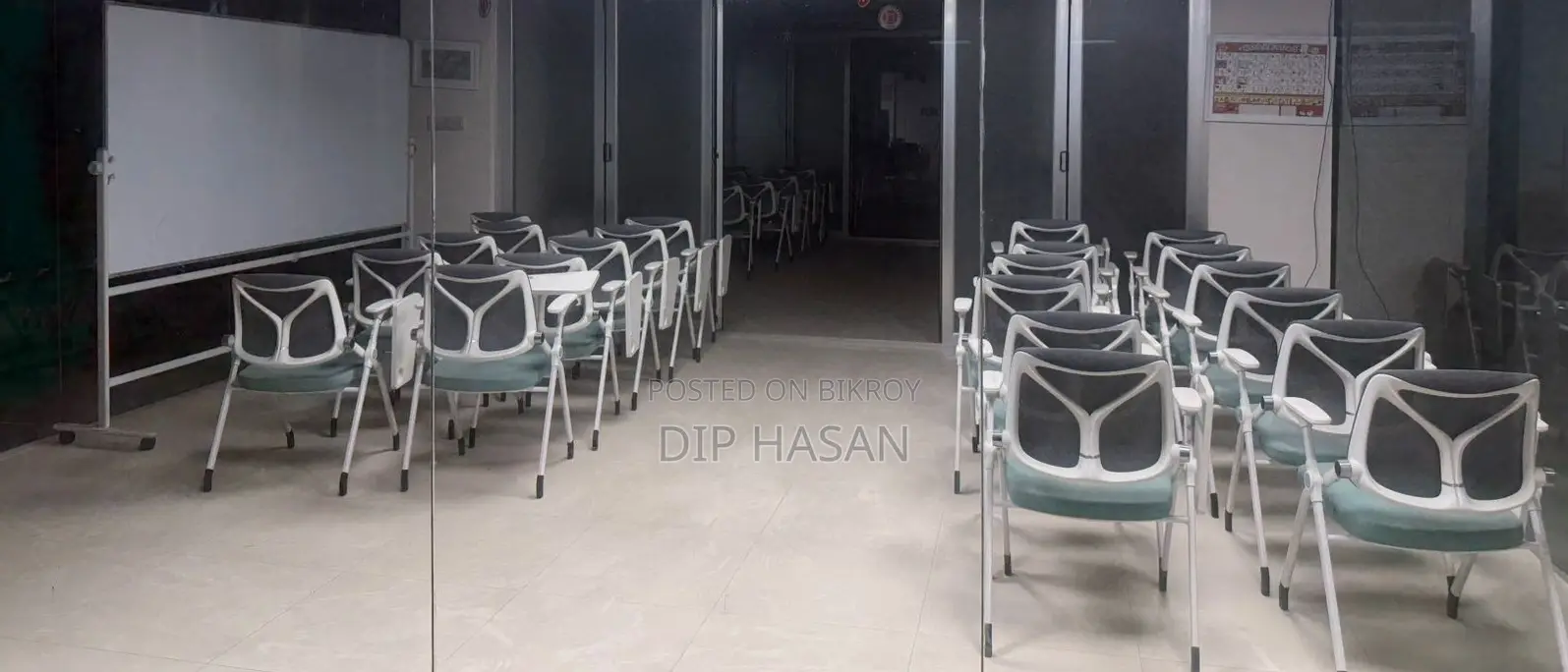 Exam Chair With White Board for Rent