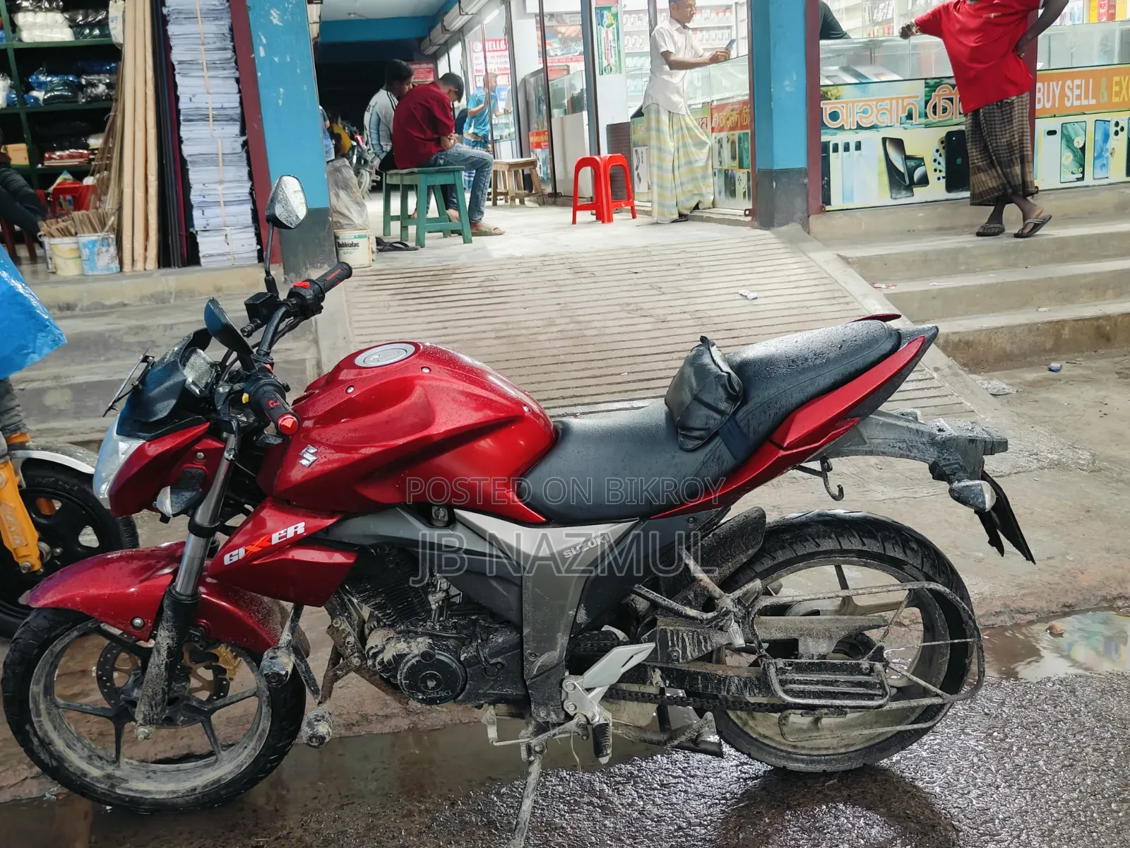 Suzuki Gixxer Monotone 2021 Red