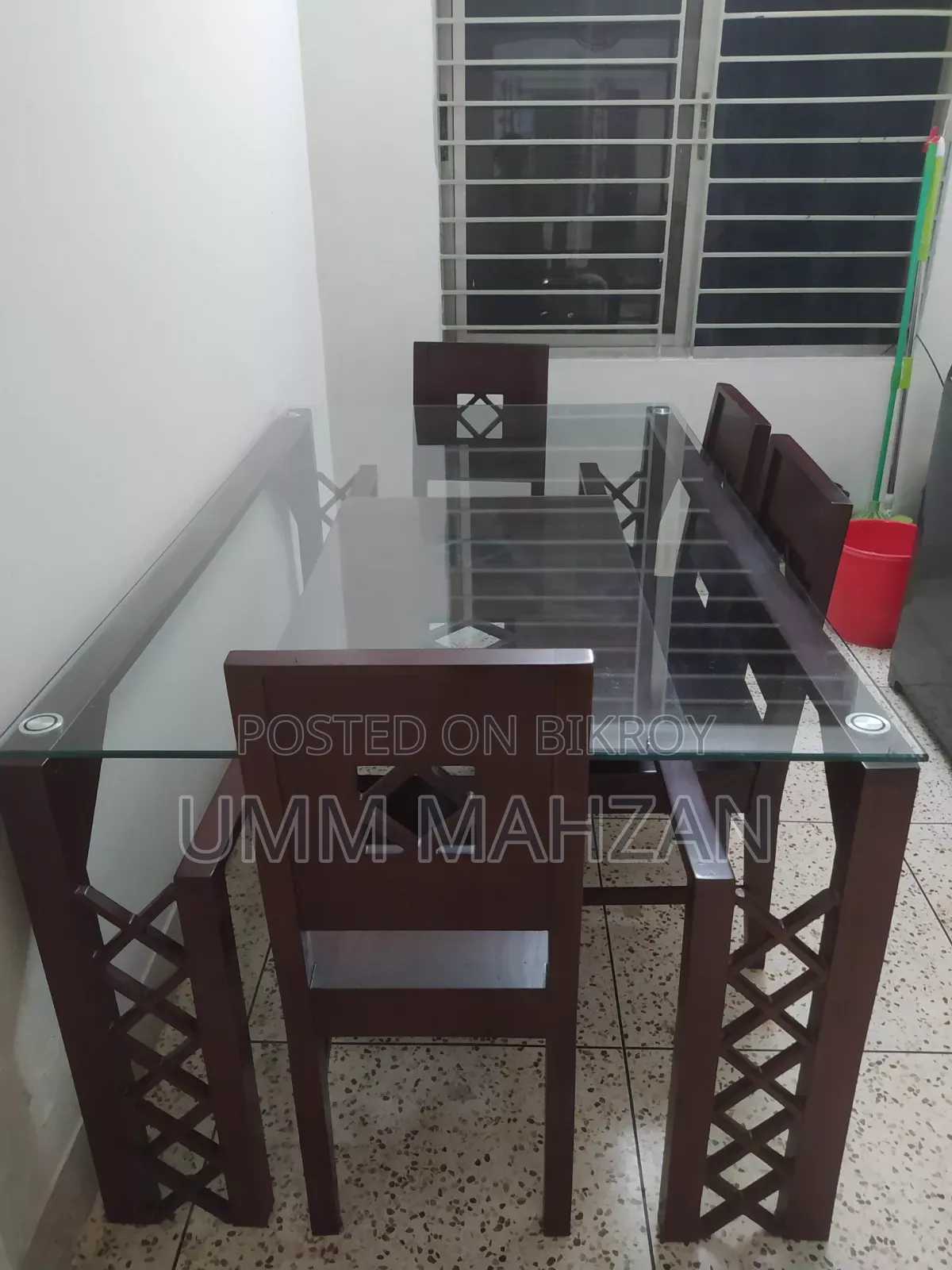 Canadian and Mahogany wood dining table for sale