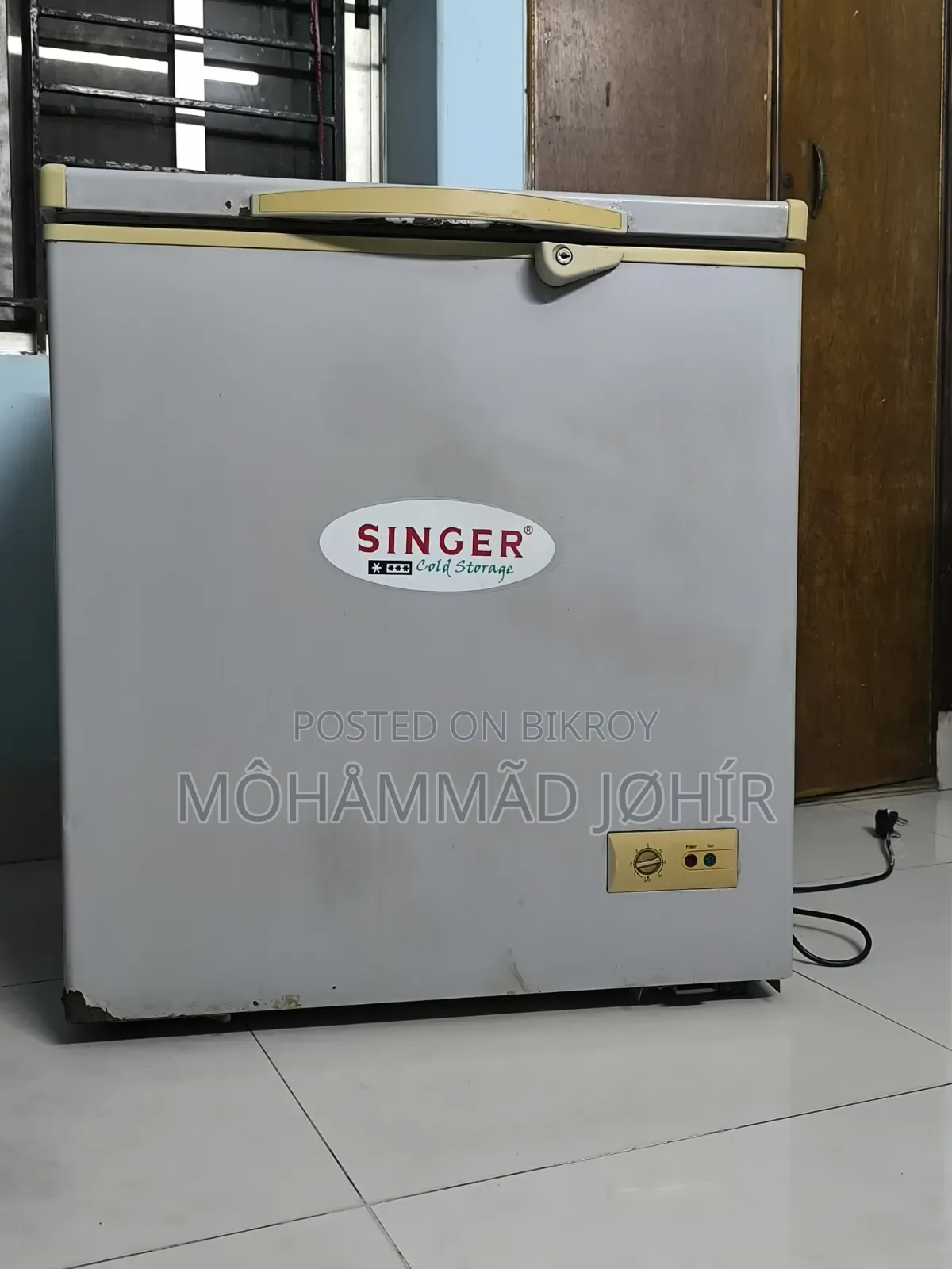 Singer BD-142-GL 138 Liter Chest Freezer