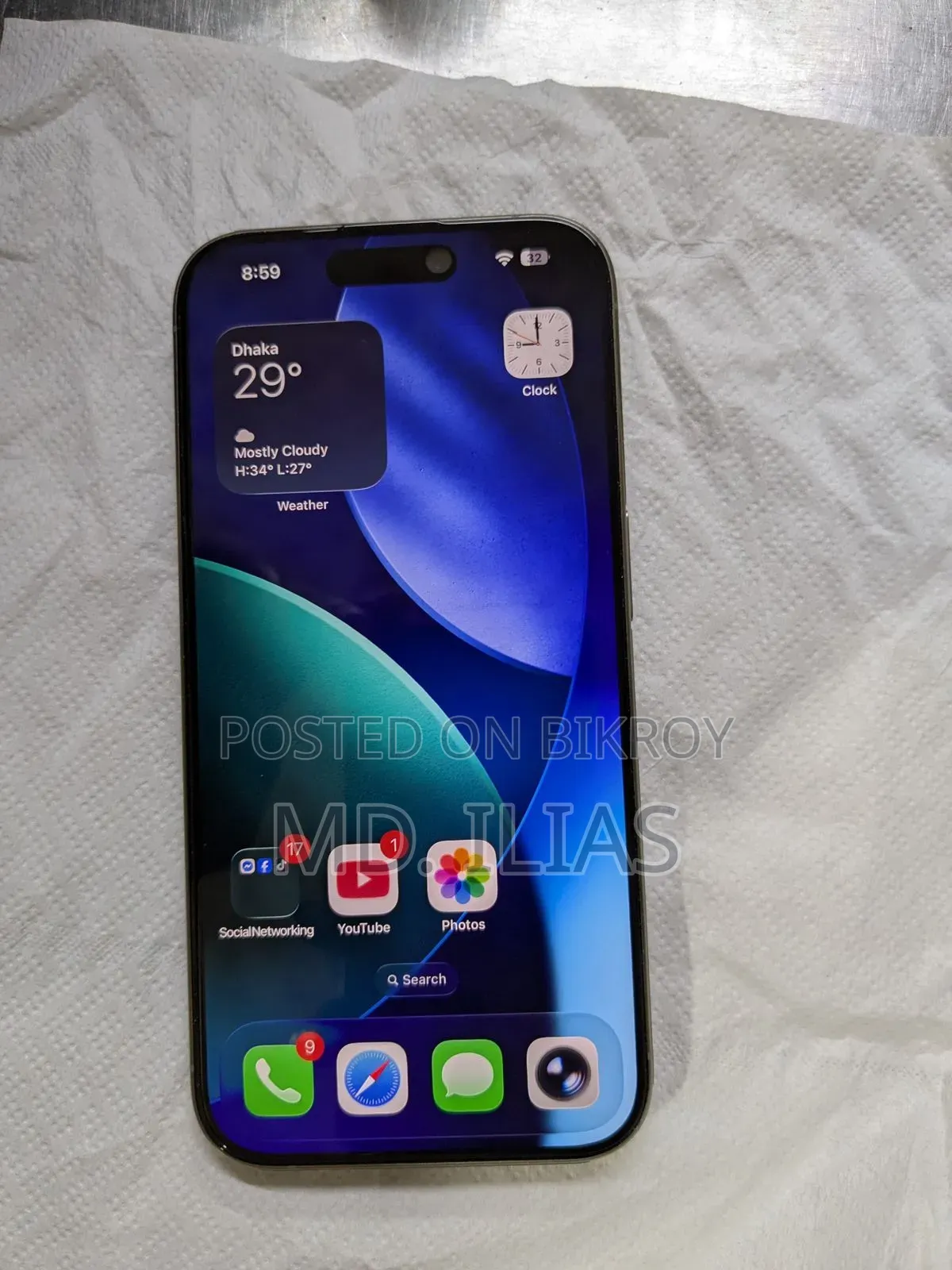 Apple iPhone 15 Pro 256 GB Silver