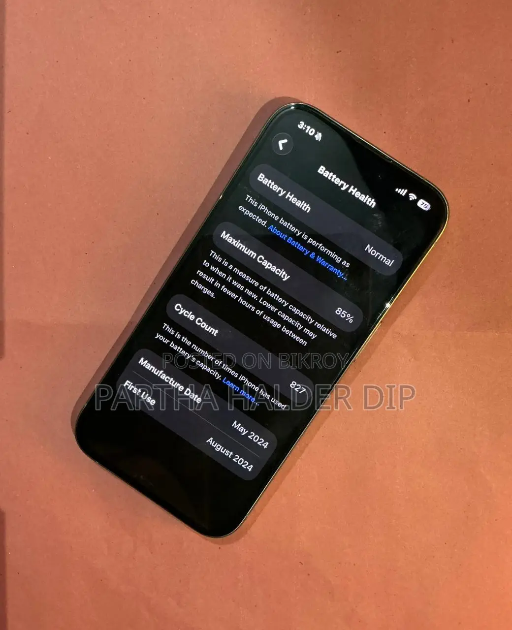 Apple iPhone 15 Pro 128 GB Gray