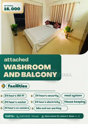 Full Furnished Bachelor Room Rent