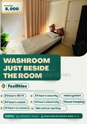 Full Furnished Bachelor Room Rent