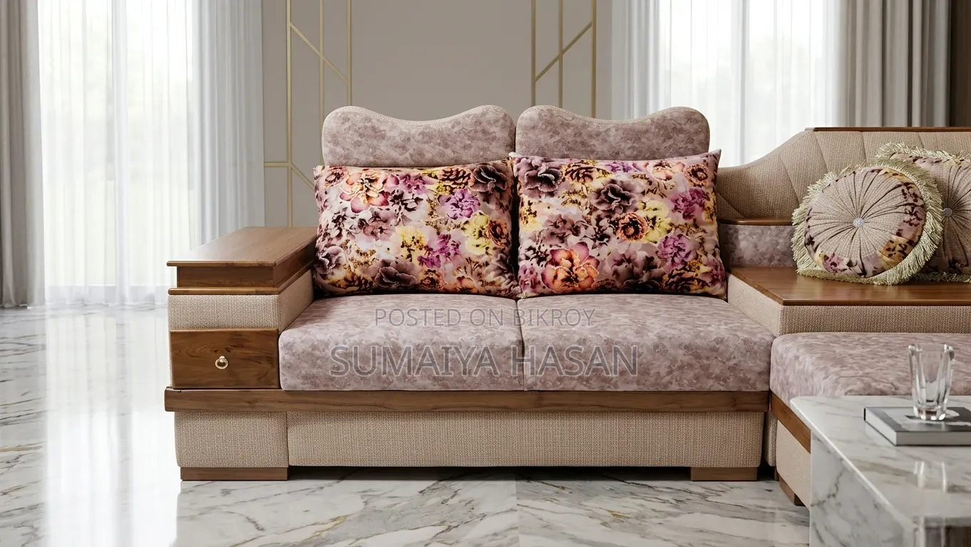 Sofa Set and Tea Table