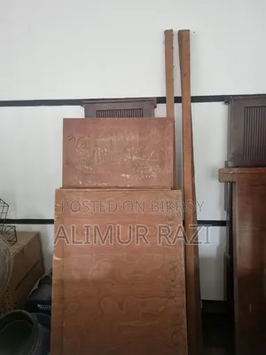 One Single and One Double Wooden Bed for Sale