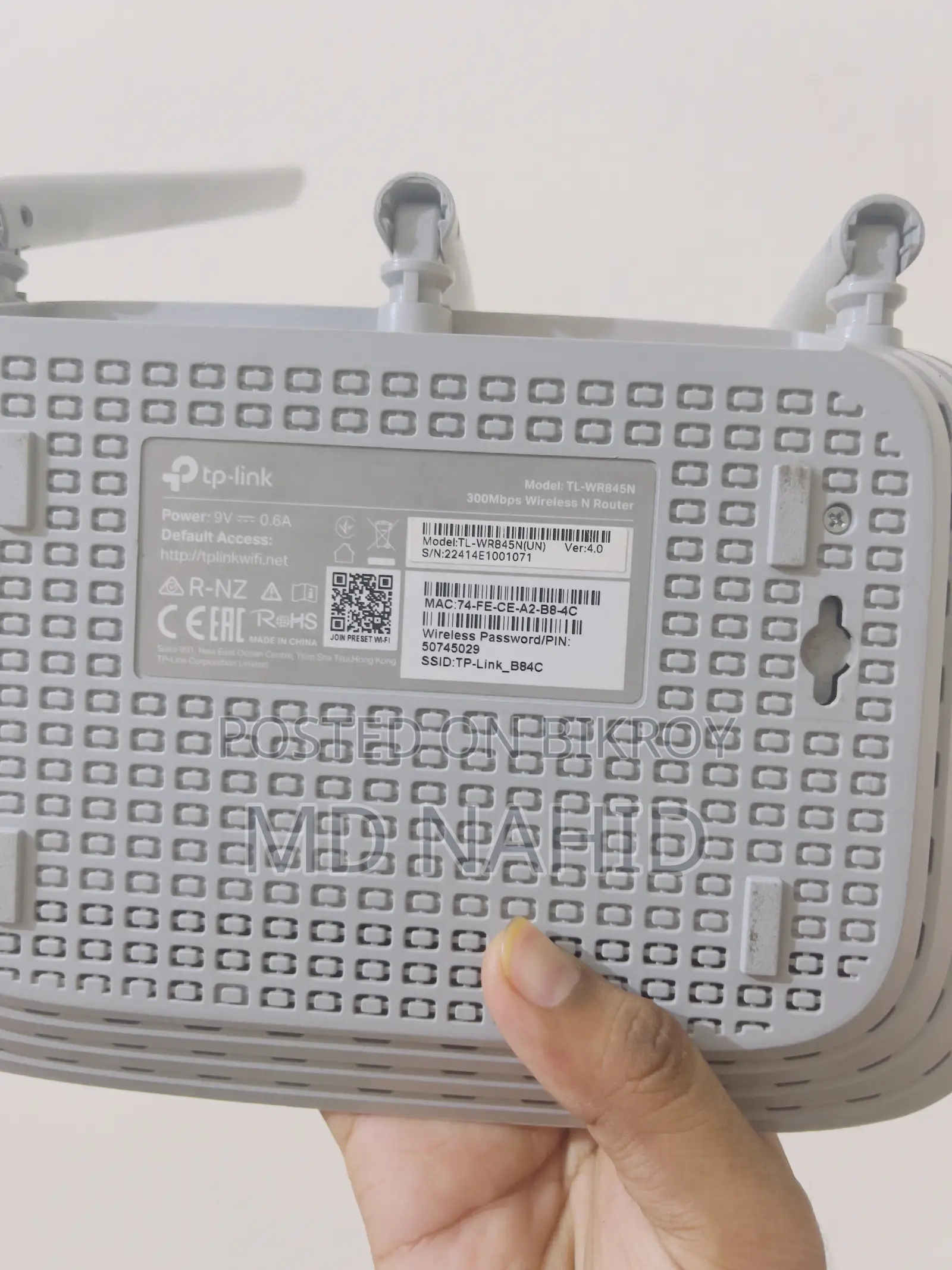 Tp-Link WR845N Router