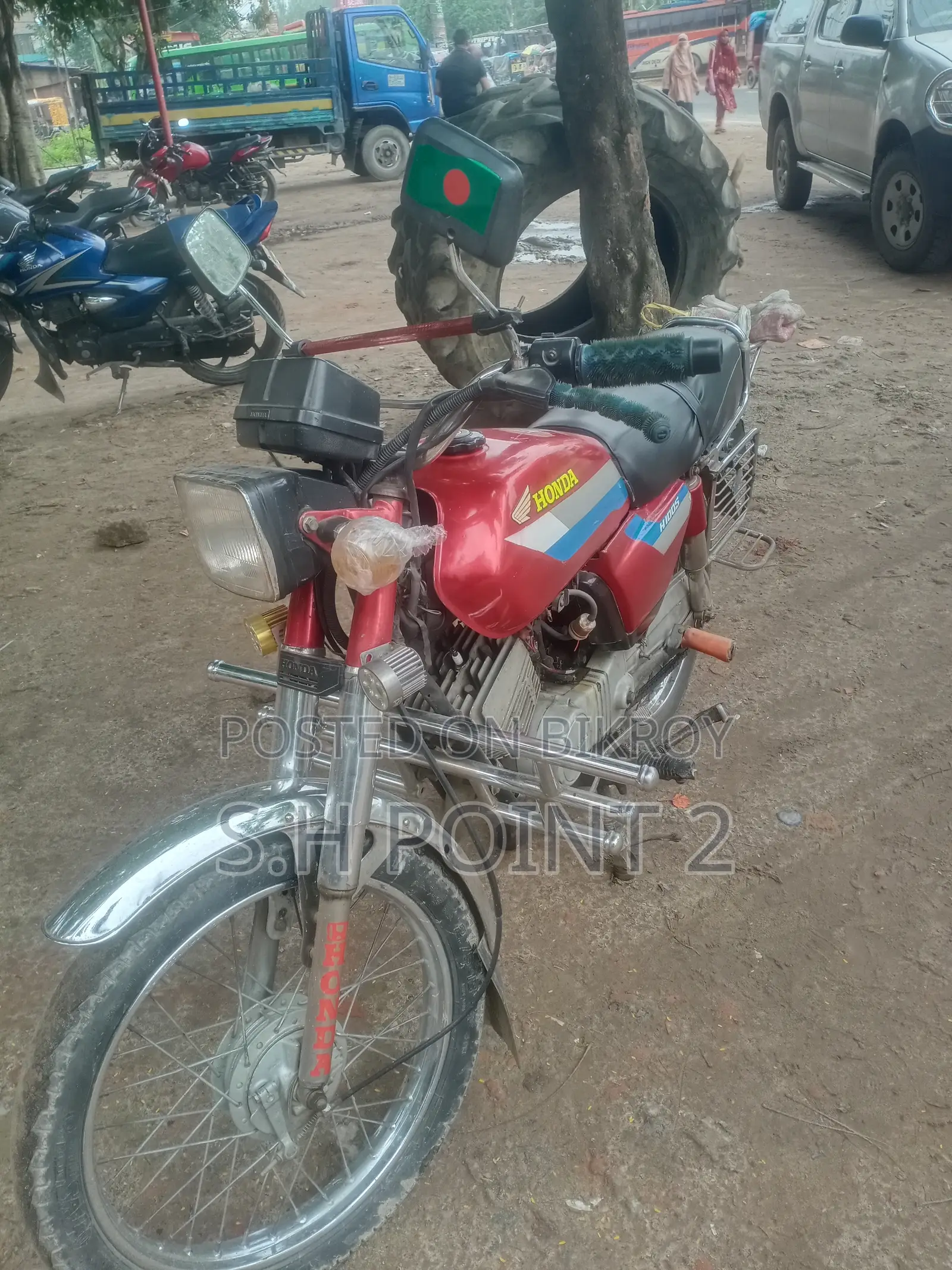 Honda CG110 1991 Red