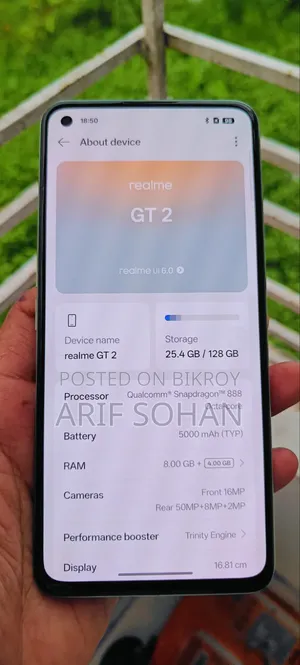 Realme GT2 128 GB Green