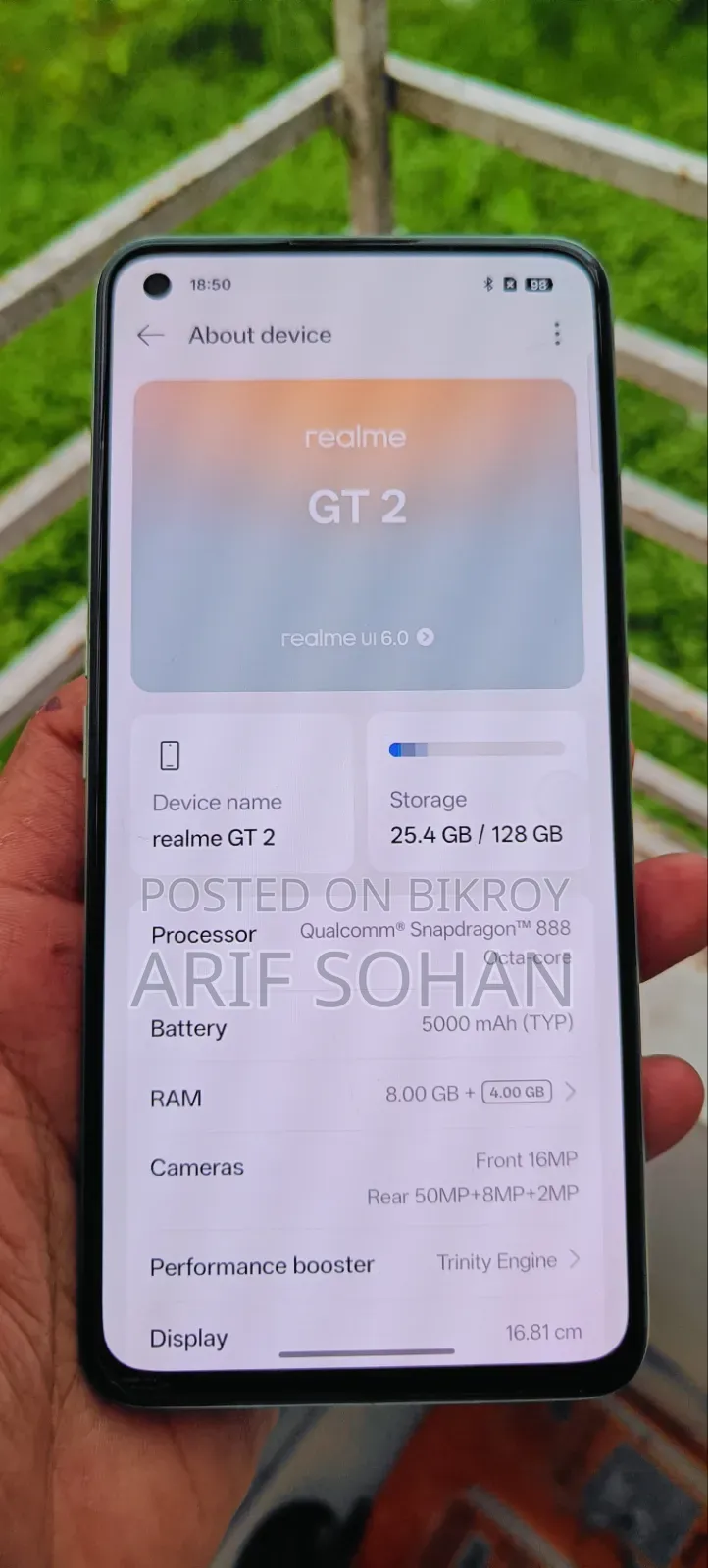 Realme GT2 128 GB Green