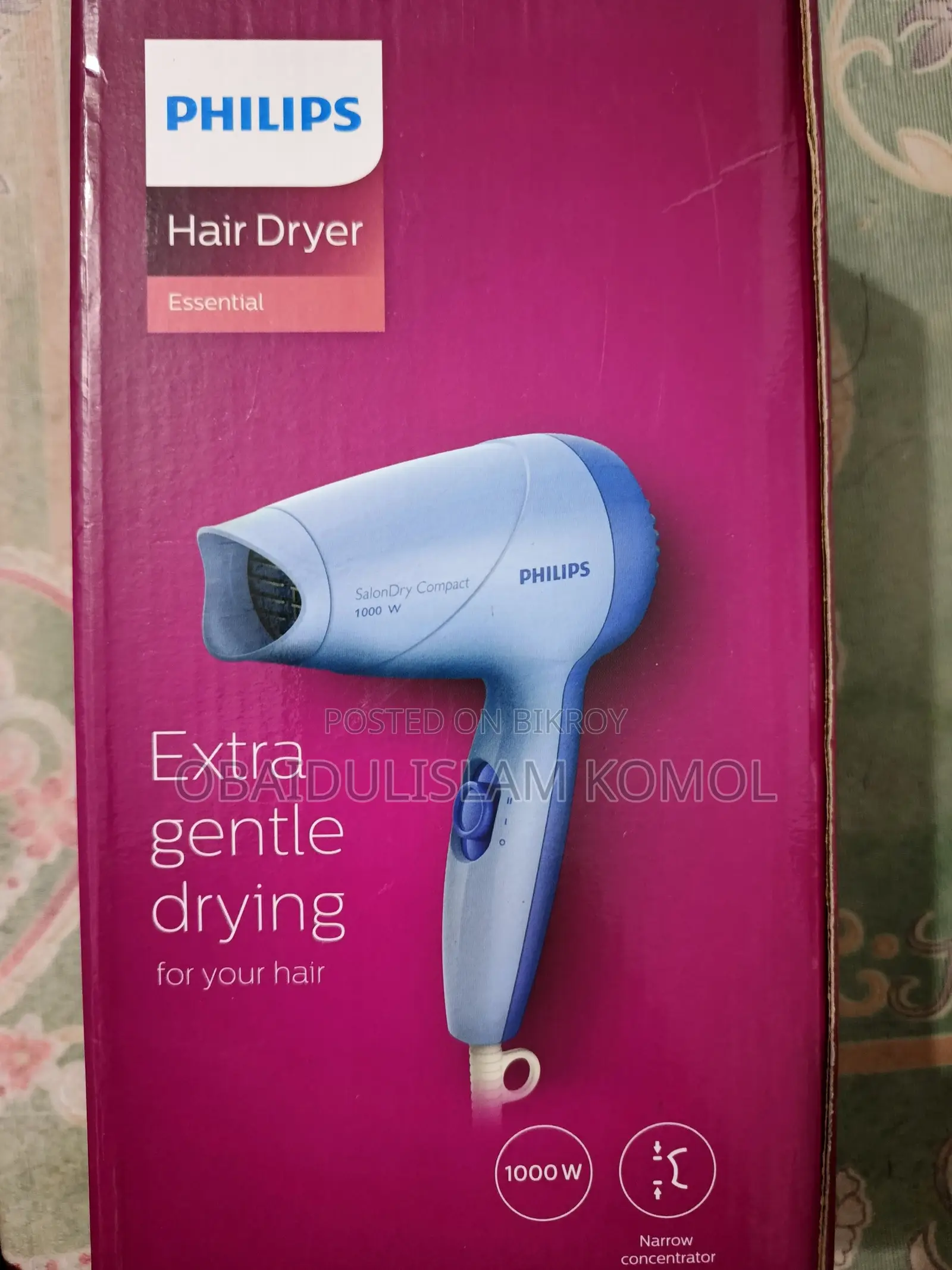 Philips Hair Dryer 1000watt