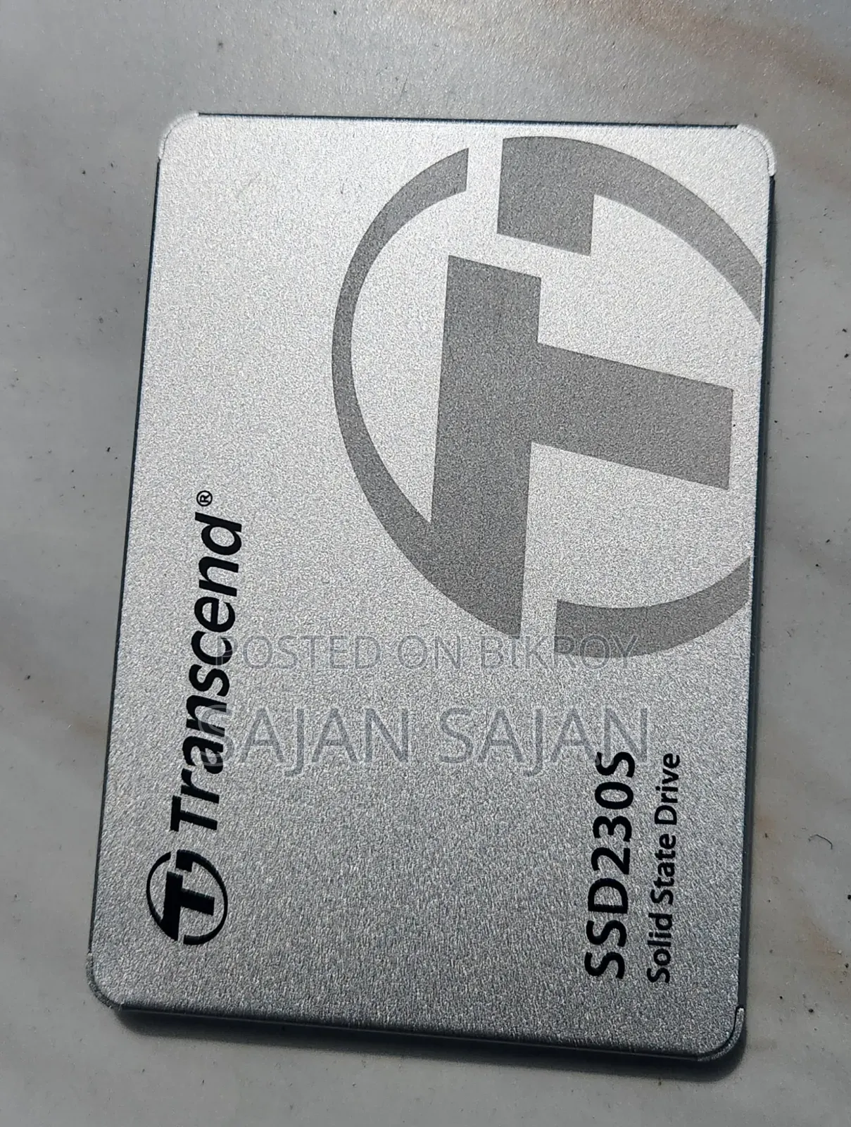 Transcend SSD 256GB With Caddy Case