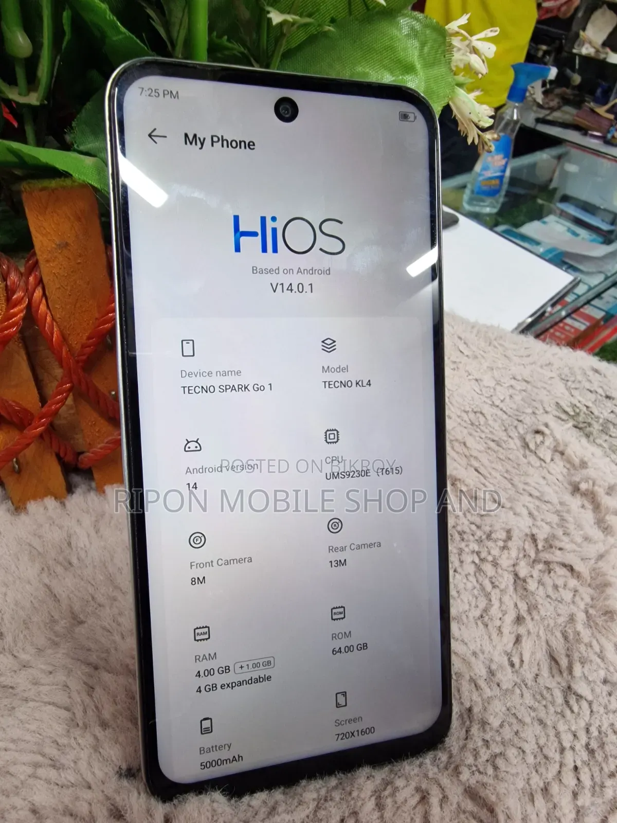 Tecno Spark Go 64 GB White