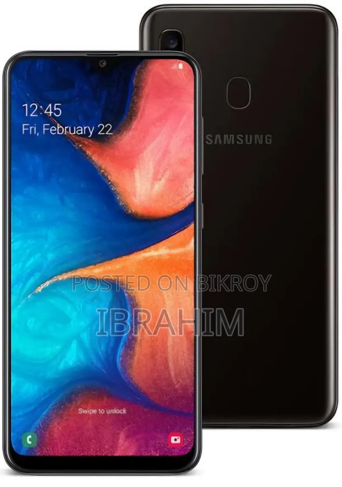 Samsung Galaxy A20 32 GB Black