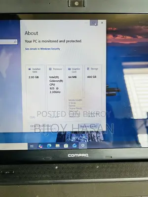 Laptop HP Compaq Presario CQ56 2GB Intel Celeron HDD 500GB