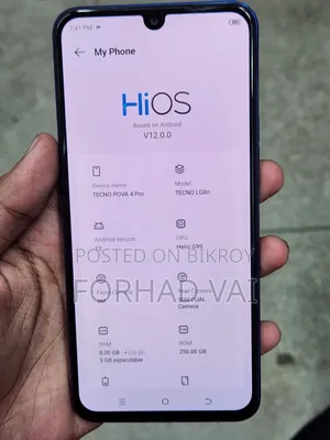 Tecno Pova 4 Pro 256 GB Blue