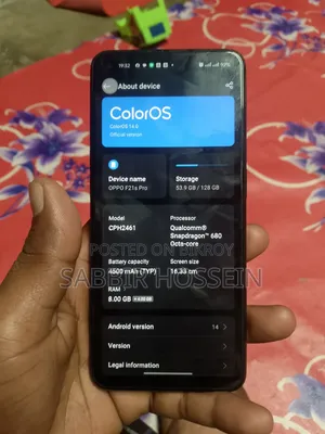 Oppo F21s Pro 128 GB Black