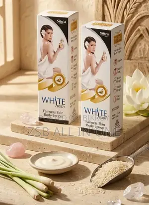 Silica White Body Fairness Skin Body Lotion Make Yourself Fair