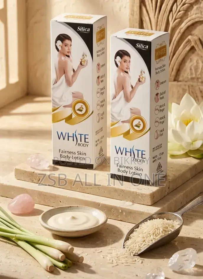Silica White Body Fairness Skin Body Lotion Make Yourself Fair