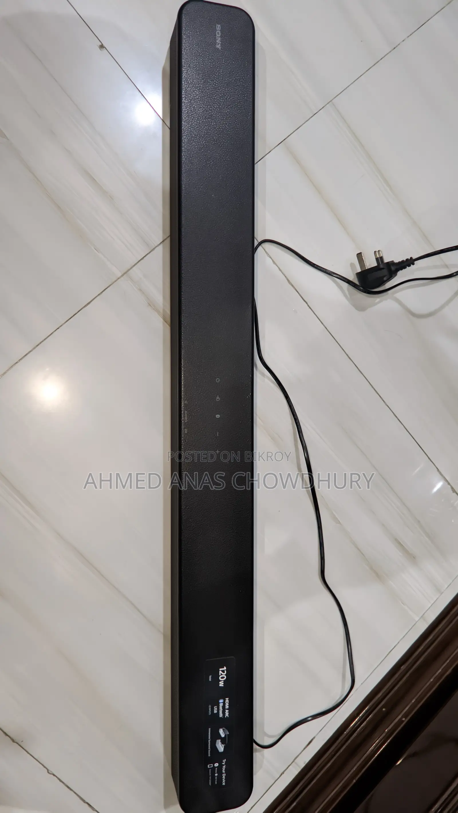 Sony Ht-S100f Bluetooth Soundbar