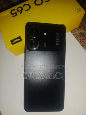 শাওমি পোকো সি৬৫ ১২৮ জিবি ব্ল্যাক