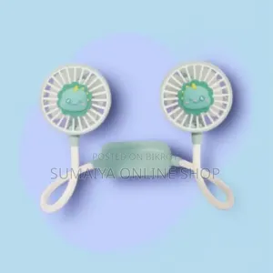 Portable Neck and Desktop Usb Fan (Dd 5583)