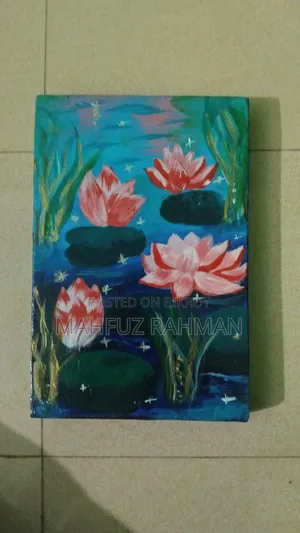 Handmade Acrylic Paint on Canvas