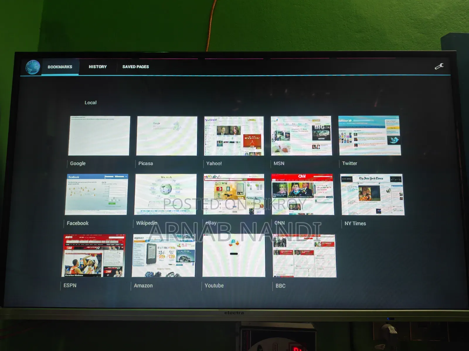 43 Inch Electra Smart LED TV (With Remote)