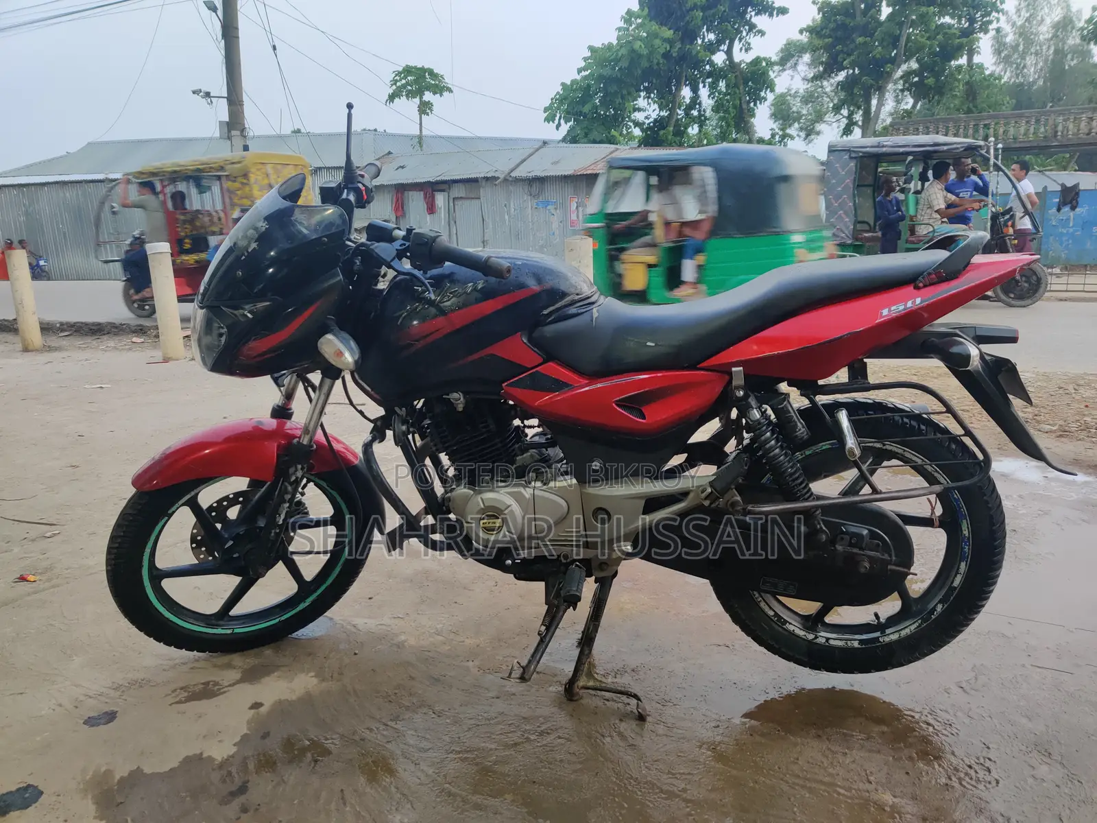 বাজাজ পালসার ১৫০ ২০১৬ রেড