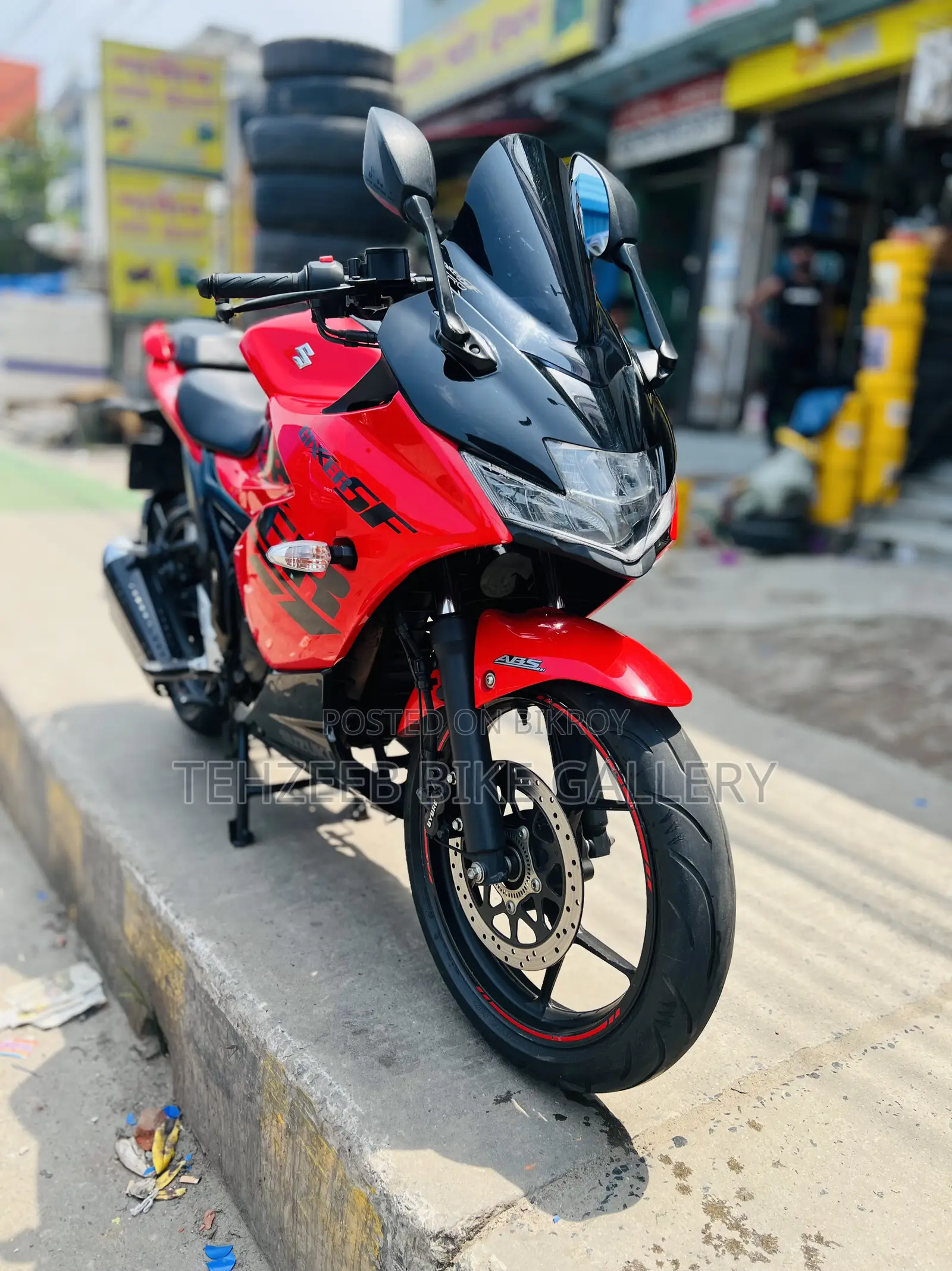 Suzuki Gixxer SF FI 2022 Red